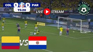 EN VIVO  COLOMBIA VS PARAGUAY  COPA AMERICA GRUPO D [upl. by Niple192]