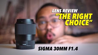 5 REASONS WHY THE SIGMA 30MM F14 IS “THE RIGHT CHOICE” FOR THE A6400 amp OTHER A6XXX [upl. by Siraf403]