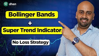 No Loss Bollinger Bands Strategy with Super Trend Indicator Explained  Dhan [upl. by Karlotte]