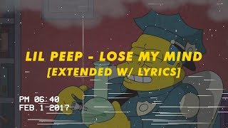 lil peep  lose my mind extended wlyrics [upl. by Eijneb]