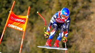 Mikaela SHIFFRIN  Downhill  Cortina dAmpezzo ITA  2024  DNF [upl. by Everett]