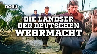 Die Landser der deutschen Wehrmacht GESCHICHTE DOKU 2 Weltkrieg Wehrmacht Originalaufnahmen [upl. by Llerdnod364]