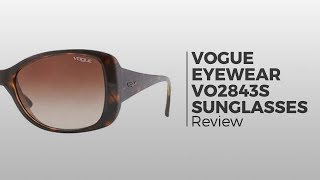 Vogue Eyewear VO2843S IN VOGUE Sunglasses  Flash Preview [upl. by Uzial300]