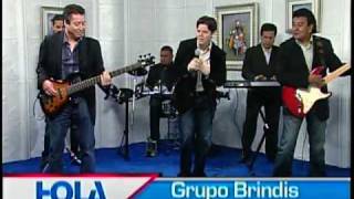 Grupo Bryndis En HolaTV en vivo cantando Parte2 [upl. by Moguel]