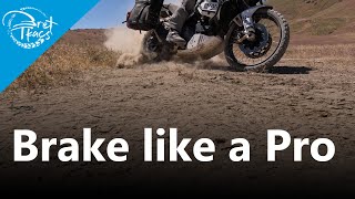 A lesson in braking offroad on your motorcycle [upl. by Egiaf]