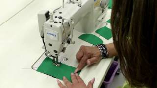 How To Use an Industrial Sewing Machine [upl. by Pincas608]