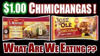 100 FROZEN Beef amp Cheese Chimichangas  WHAT ARE WE EATING  The Wolfe Pit [upl. by Helse529]