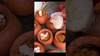 50000 rupee ka daliy bachtey h handiya mutton🍗🧑‍🍳 foodievlogger food streetfoodmutton shorts [upl. by Nosnej]