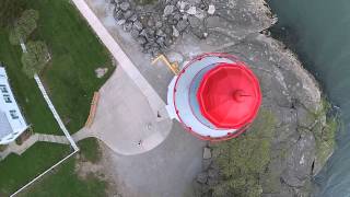 Marblehead Lighthouse Aerial Footage from RC UAV [upl. by Eustis631]