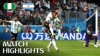 Nigeria v Argentina  2018 FIFA World Cup  Match Highlights [upl. by Ardisj615]