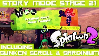 Splatoon 2 Stage 21 Octolings Ahoy Moray Twilight Inc Scroll amp Sardinium [upl. by Riamo434]