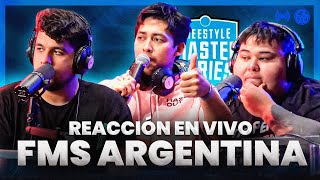 REACCIONAMOS EN VIVO A FMS ARGENTINA  STUART vs TEOREMA y máaas  Jony Beltrán Tess Gonzo [upl. by Nnayllas]