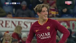 Nicolo Zaniolo Scores Filthy Goal vs Sassuolo • 201819 [upl. by Rdnaskela]