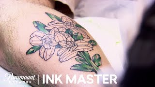 Trick of the Eye Elimination Official Highlight  Ink Master Grudge Match Season 11 [upl. by Helbonna100]