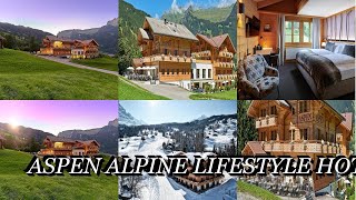 Aspen Alpine Lifestyle Hotel Grindelwald Switzerland [upl. by Lotsirhc]