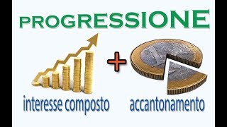 Progressione con interesse composto e fondo di accantonamento [upl. by Frances]