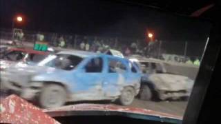 In car with 851 Adam storr Kings lynn 1500cc banger Icebreaker 2012 [upl. by Ostraw]