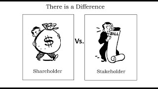 Stockholder or shareholder vs Stakeholder Key Differences [upl. by Gilbert811]