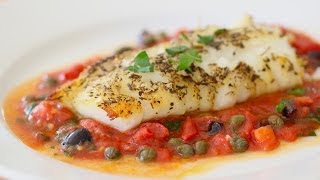 Beths 15Minute Cod Provencal  REAL TIME RECIPE [upl. by Aisilef259]