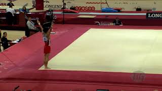 TANAKA Yusuke JPN  2018 Artistic Worlds Doha QAT  Qualifications Floor Exercise [upl. by Helge395]