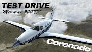 Test Drive  Carenado PA46 Malibu Meridian 500TP  Prepar3D V3  4k [upl. by Magda808]