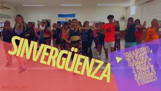 Sinvergüenza DANCEBAILA Coreo 💃  EC DANCEFLOW  cumbia  Euge Carro ⚡️ [upl. by Atikahc]