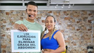 RUTINA DE ABDOMEN GRATIS CLASE N1 🎁🏃‍♀️ [upl. by Nehttam]