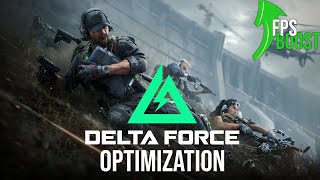 DELTA FORCE Max FPS Optimization Guide Fix Stutter amp Lower Latency [upl. by Caravette]