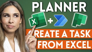 How to Create amp Update Planner Tasks from Excel or Teams [upl. by Soalokin889]