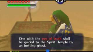 Legend of Zelda Ocarina of Time Walkthrough 13 39 quotHaunted Wastelandquot [upl. by Folger]