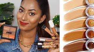 Best CONCEALERS for DUSKYDARKBROWN INDIAN Skintones  Affordable Concealers Available in India [upl. by Gurolinick]