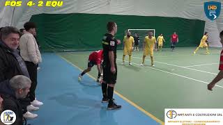 FUTSAL SERIE C1  Fossolo 76 vs Equipo Futsal Crevalcore  64 071124 [upl. by Shorter366]