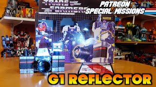 Transformers G1 Decepticon Reflector Patreon Special Missions [upl. by Sarilda]