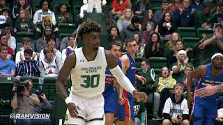 CSU Basketball M Highlights 201819 Boise State [upl. by Areta]