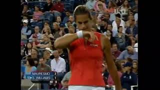 Amelie Mauresmo vs Serena Williams US Open 2006 R4 [upl. by Relyhcs]