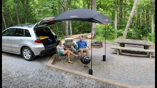 Rightline Gear SUV Tailgating Canopy Setup [upl. by Bluma94]