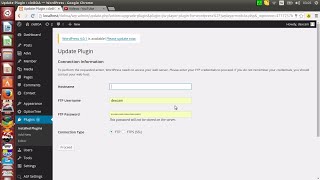 WordPress Plugin Install Asks for FTP Details [upl. by Neerual710]