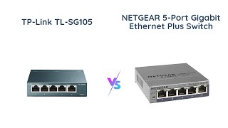 TPLink TLSG105 vs NETGEAR GS105Ev2 Ethernet Switch Comparison [upl. by Kamaria408]