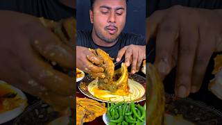 Spicy Big Pangas Fish Head Curry mukbang asmr shortvideo reelsvideo food eating short reels [upl. by Pearce]