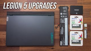 Lenovo Legion 5 Upgrade Guide  Boost Performance [upl. by Tanney]