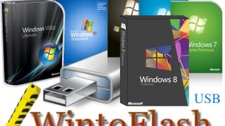 Cara Membuat Bootable Flashdisk Windows 7810 dengan Wintoflash Terbaru [upl. by Krebs]