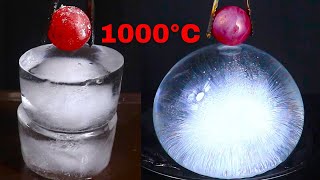 ASMR 1000°C METAL BALL VS ICE COMPILATION asmr experiment iceasmr oddlysatisfying viralvideo [upl. by Levram884]