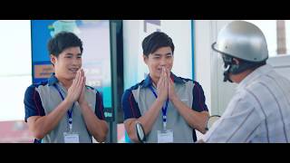 Caring Service Station หนึ่งในเรื่องราวดีๆของ PTT Station  กัปตันแฝด [upl. by Karola]