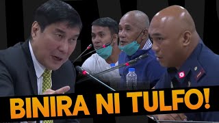 Senator Tulfo Slams Pol Lieutenant Bernardo for filing a case against victims amp putting them in jail [upl. by Asyla]