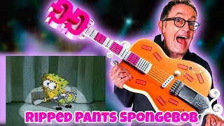 SpongeBob   Ripped Pants  Guitar Cover And Easy Tutorial [upl. by Anegue]