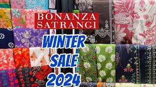 Bonanza Satrangi Sale 2024  Bonanza Satrangi Winter Collection 2024  Life with HiraHashaam [upl. by Enilorak774]