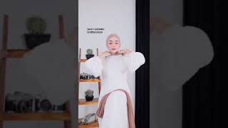 Tutorial Hijab Pashmina Plisket Simple [upl. by Remo]