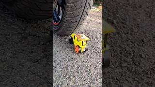 Hunter bike ka pass yellow colour car 🚜 reverse video JC1648 car funny shorts [upl. by Wyon]