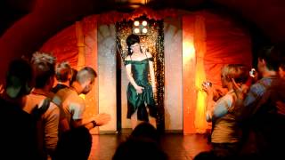 Gay  NightLife  Budapest  Drag Queen  Betty Blue  hungarian Dance Yodel [upl. by Oric]