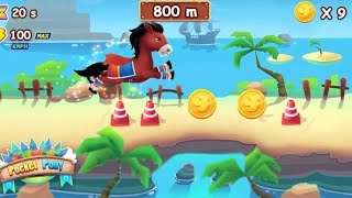 Horse Racing 🐎🐎 game horseracing marblerundaylight shortlive shortfeed [upl. by Mattie]